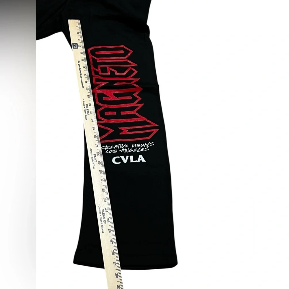 CVLA X MARVEL‎ Magneto men’s graphic Fleece Sweatpants pants black size medium